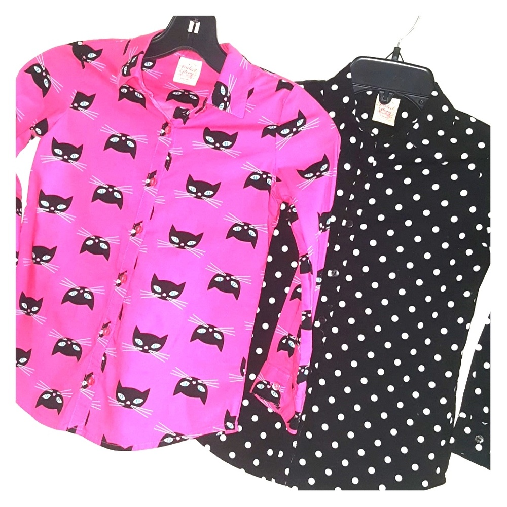 2 Faded Glory Button downs